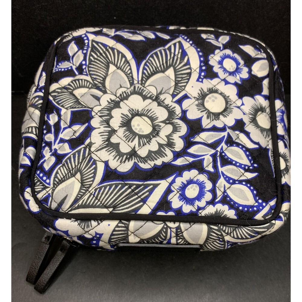 Vera Bradley **SNOW LOTUS** Iconic Jewelry Case Travel Bag NWT - Picture 3 of 7